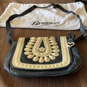 Blue and Cream Brighton Purse